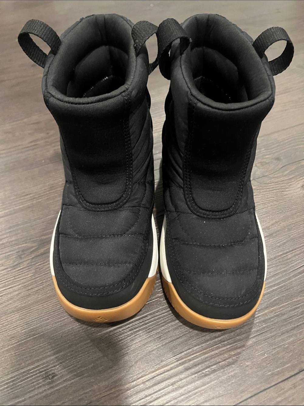 Columbia Black Kids Snow Boots with Gum-Tone Sole - Girls Size 3 - New w/o tags